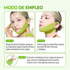 Mascarilla Facial 'V-Up' de Hidrogel Refrescante para Reducir Papada, Desinflamar y Definir el Contorno (Efecto Lifting)