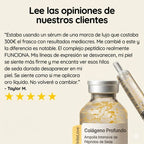 Ampolla Rellenadora de Colágeno Profundo y Péptidos de Seda con Aplicador de Precisión para Arrugas y Efecto Lifting (Sin Inyecciones)