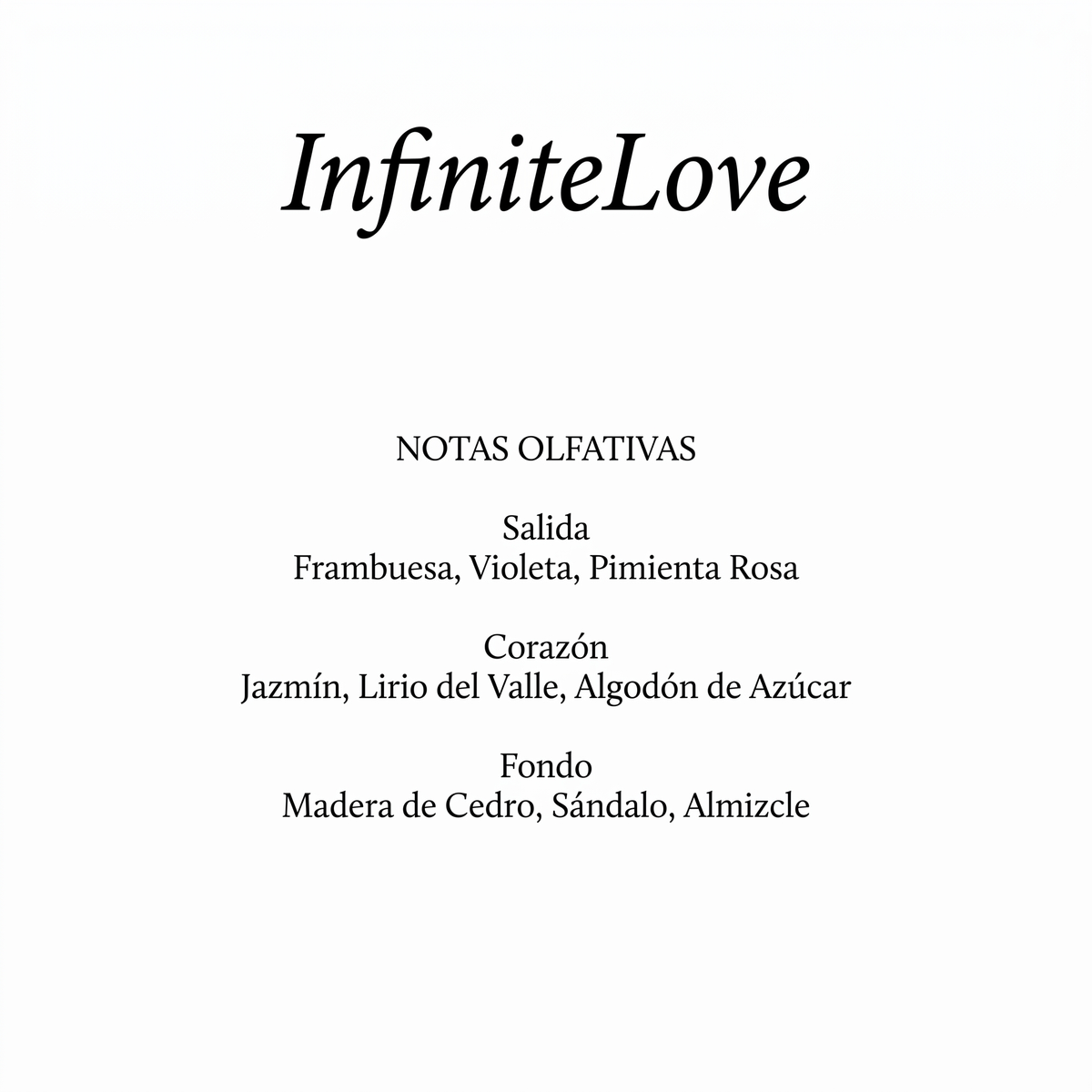 Perfume Floral Femenino - Eau de Parfum con Notas de Frambuesa, Violeta y Jazmín 100ml