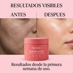 Sugar Glow - Exfoliante Facial Iluminador con Vitamina C y Ácido Glicólico 150g