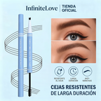 Lápiz de Cejas 3D Doble Punta - Resistente al Agua con Cepillo Espiral